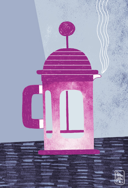littleteashi:  my Coffee Pot series.  