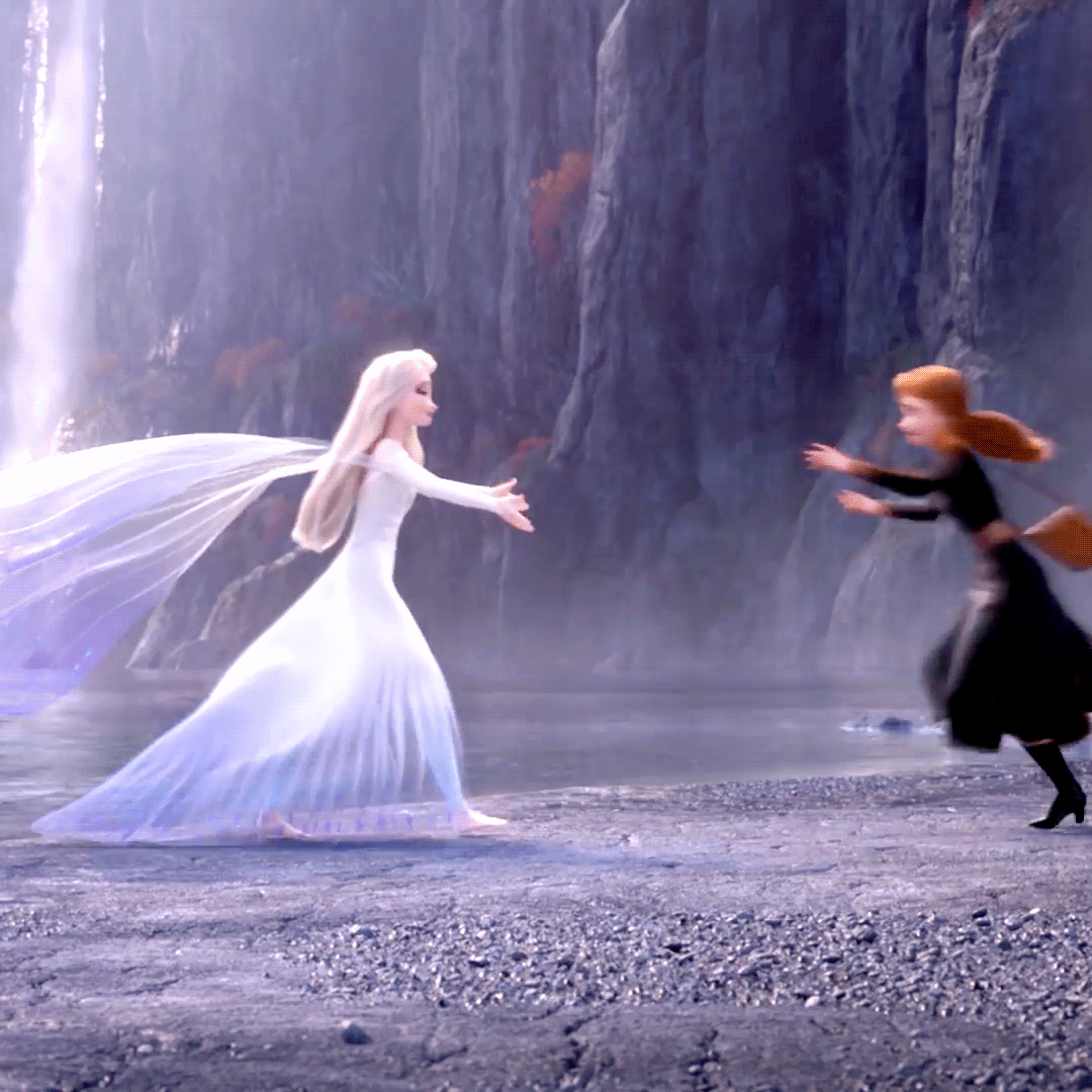 Elsa gif frozen 2