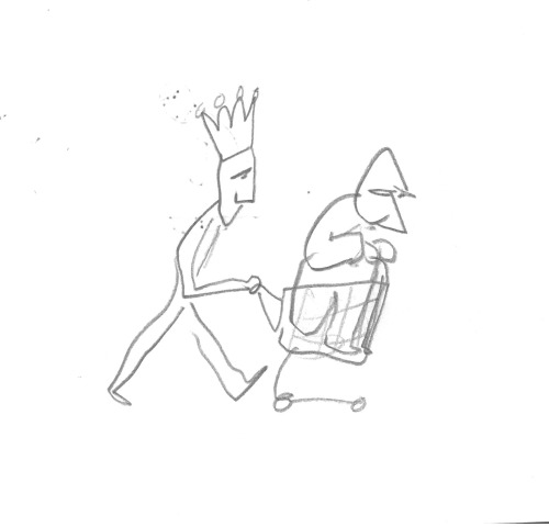 <p>He is the king</p>

<p>© James Kenyon 2013</p>