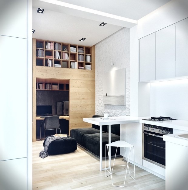 geargent:  Refreshing and Modern Apartment In Ukraine In an attempt to balance affordable