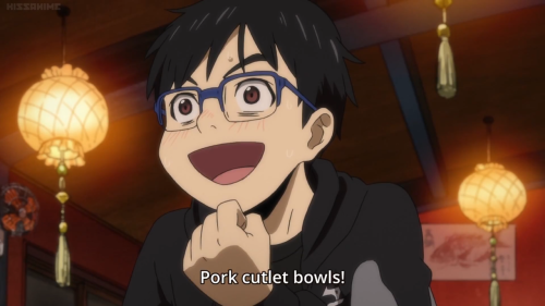 serserrenerene: I don’t think so, Yuuri Because dayum you’re hot even without thinking about katsudo