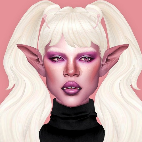 erinthesimmmer: new baby juniper (they/them) using the new occult skin tones by @lamatisse