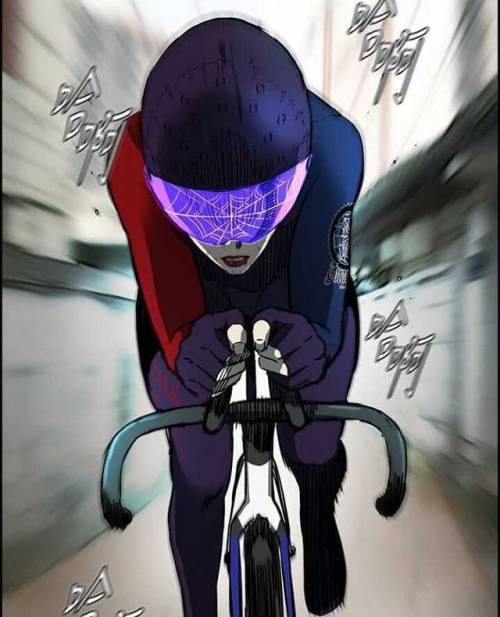 javi-ballestero: #anime #illustration #rider #bikeart #cyclingart #dibujo #fixieart #fixierider #gir