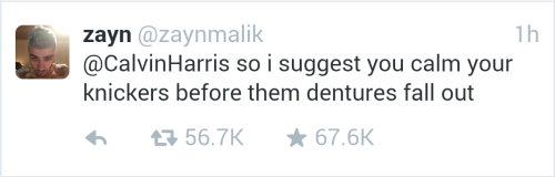 thatblackveganguy:  findingzaynschill:  rnbzaynmalik:  DENTURES  He SO RUTHLESSS   Omg I’m literally cackling