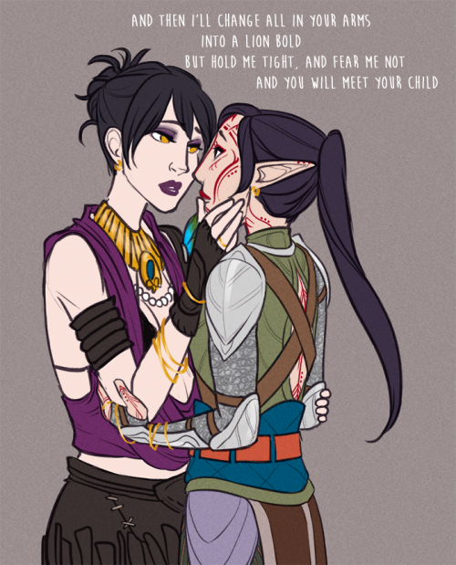 against-stars:she held her tight and feared her not, the mother of her childanyway my silly rev
