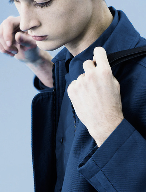 dearhomme:  Corentin Renault | John Galliano Homme SS14 | Ph: Billy Kidd 