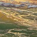 detailedart:Details of a golden sea, part II : Sunset at sea, by Diyarbakirli Tahsin (1875–1937).