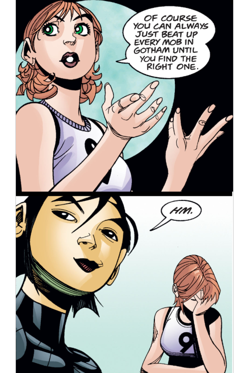 m6p2s5gziax8: Happy Birthday Cassandra Cain! Way back in Batgirl v1-33 2002-12 David Cain told Cass 