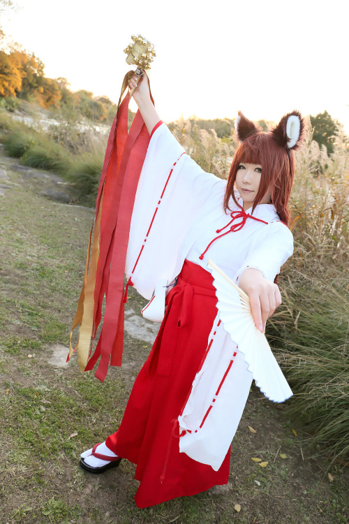 Cute Cosplay GIrl Higurashi Rin (Kitsune-Chan 3) 1-12