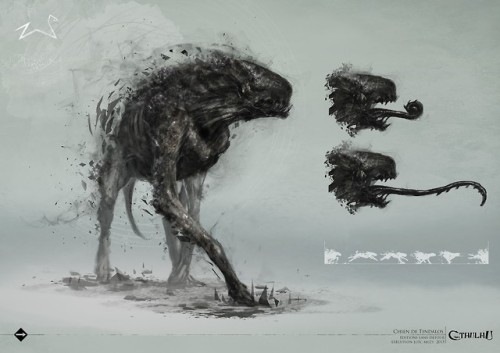 thecollectibles:Bestiary for the Call of CTHULHU RPG by  Loïc Muzy  
