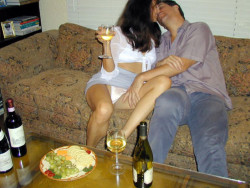 Wine makes my wife horny…..And all