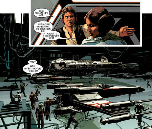 gffa:gffa:I LOVE EVERYTHING ABOUT LEIA’S STORY IN VADER DOWN AND THE STRUGGLE SHE FACES HERE.That sh