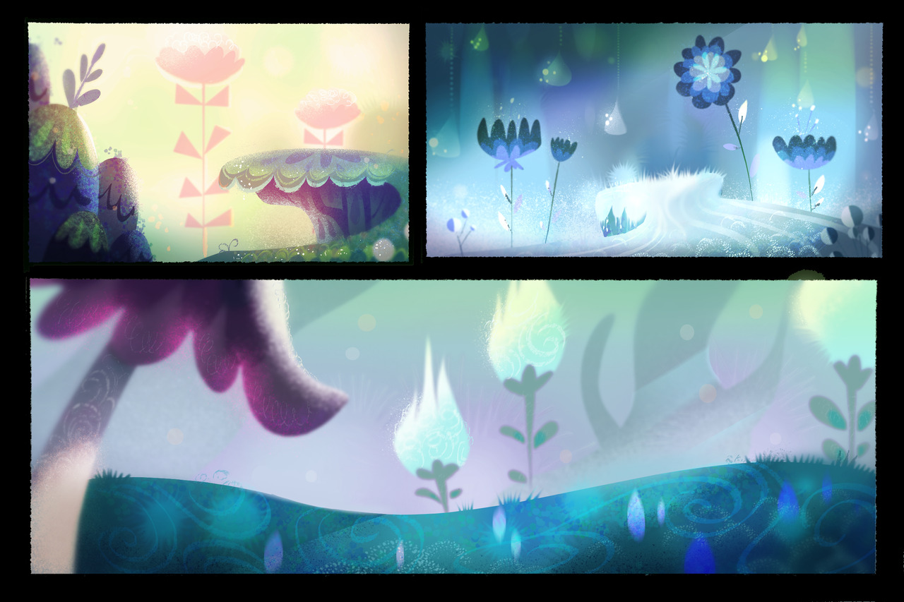 elioli-art:  Part 1Some of the early concepts for the Trolls TV series. All we were
