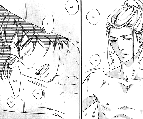 Edi's reading yaoi