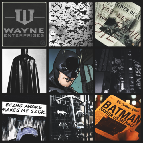 lxstpxtter:Bored again, so: The BatFamily!If you like this please reblog, y'know, you only have to p