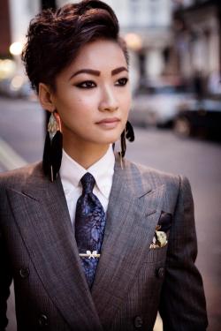  Madame Esther Quek, Group Fashion Director of The Rake and Revolution magazines (Middle East). 