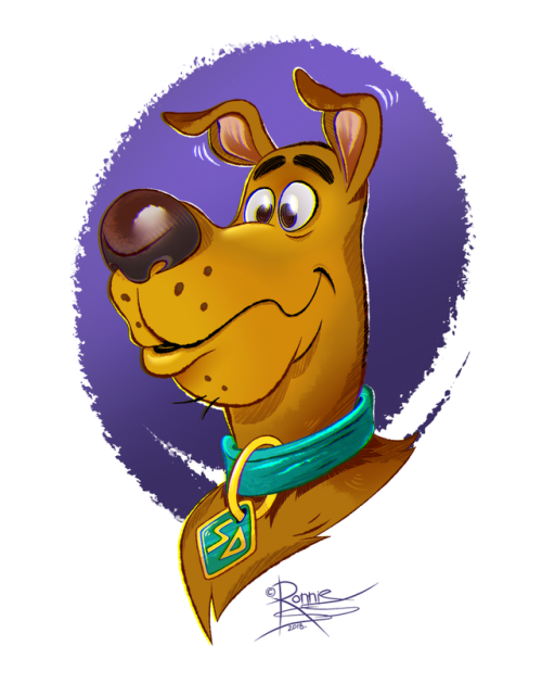 ToonJune Week 1.2 - My least favorite cartoon character. Scooby-Doo. 
