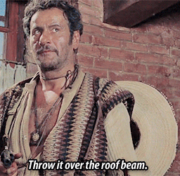 bloncos:Eli Wallach and Clint Eastwood in The Good, the Bad and the Ugly (1966)