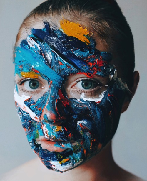 antoinedutilh:  A Portrait Of Olya My first hyperrealistic painting, taking around 5 months to compl