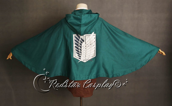 alijniaal:  -New Attack on Titan Shingeki no Kyojin Recon Corps / Army Coat / Top