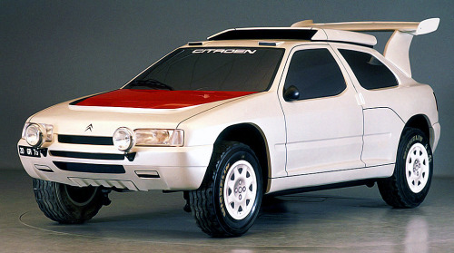 carsthatnevermadeitetc:  Citroën ZX Rally Raid Prototype, 1990