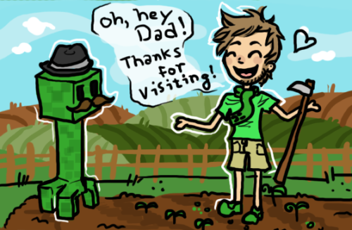 Explosion of Truth I imagined that creeper during the Lets Play being Gav&rsquo;s daddy&hell