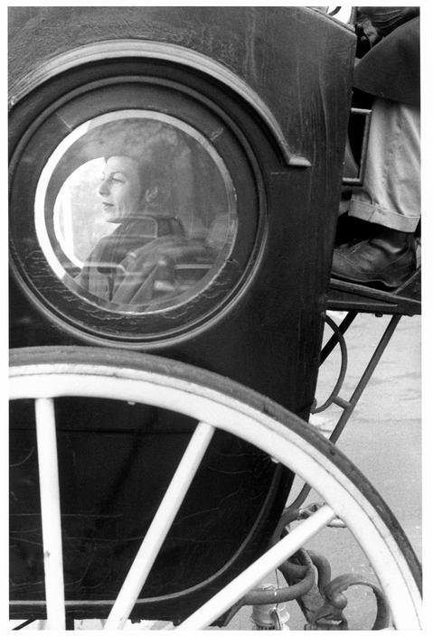 Ballerina Vera ZORINA in a carriage in Central Park, USA. New York City. 1958Inge Morath