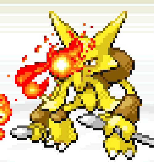 meteor-falls:FlamethrowerPokemon LeafGreen for Game Boy Advance