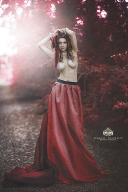 500pxpopularnude:  Cherry Forest by nikkiharrison