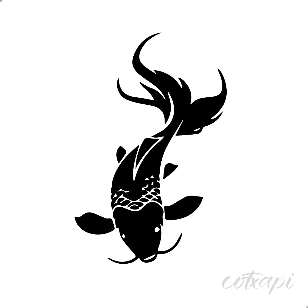 Sea Fish Silhouette Bundle, Ocean Fish Clipart & Vector Art Collection, Sea Animals Illustration