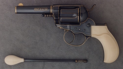 aic-armor:Colt Lightning Model 1877 Revolver, Raymond J. Wielgus, 1895, Art Institute of Chicago: Ar