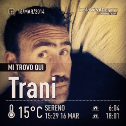 #weather #instaweather #instaweatherpro  #sky #outdoors #nature #world #love #followme #follow #beautiful #instagood #fun #cool #like #life #nice #happy #colorful #photooftheday #amazing #trani #italia #day #winter #clear #it (presso Trani)