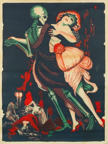 tasteforthetasteless: The Dance of Death, 1919, Attributed to Josef Fenneker