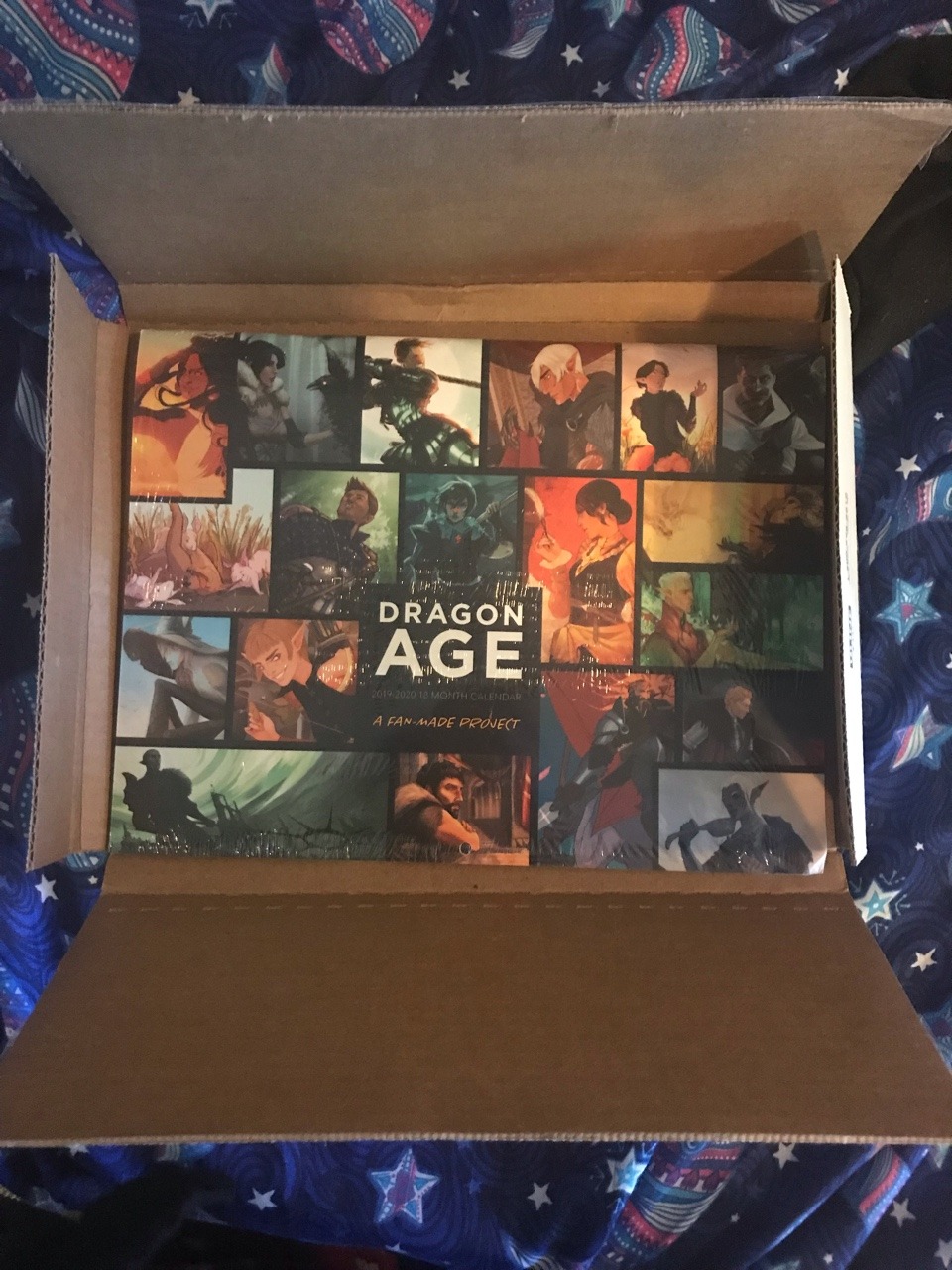 Dragon Age Calendar — Finally got my hands on this bad boy! Thanks to...