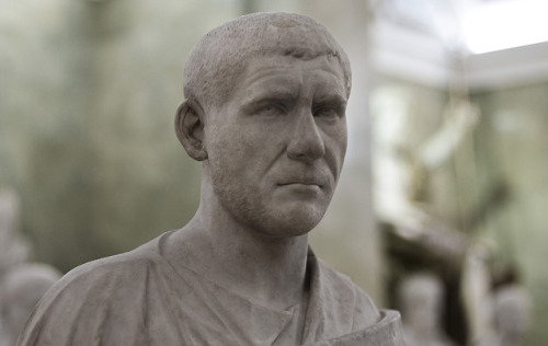 marmarinos:Ancient Roman bust of emperor Philip the Arab (r. 244-249), dated to the 3rd century CE. 