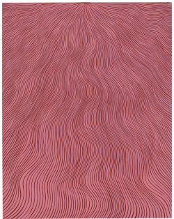 softpyramid:  James SienaThe Narrows, 1998enamel on aluminum19-¼&quot; x 15 inches 