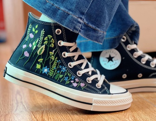 rozugold:sosuperawesome: Embroidered Shoes // Meme Store on Etsy @thatfriendlyanon