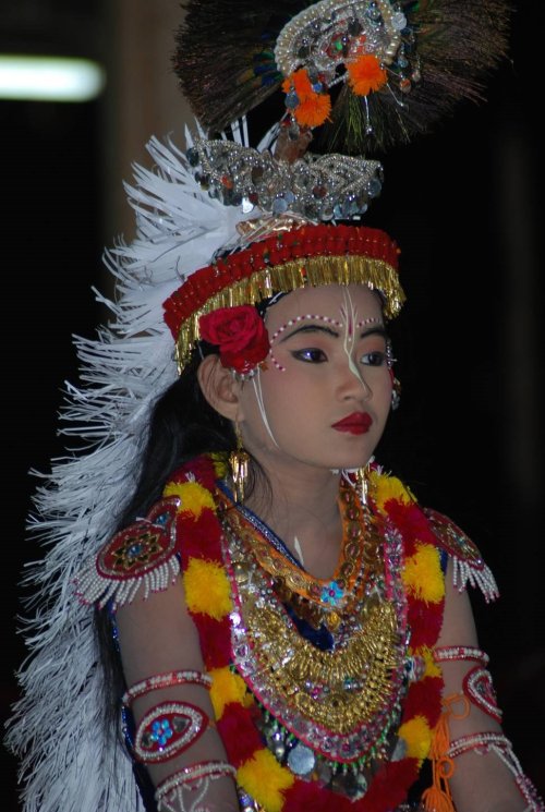 Glimpses of Rasalila dance at ISKCON temple, Imphal, Manipur