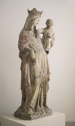 slam-european:Virgin and Child, French, c.1320, Saint Louis Art Museum: European Art to 1800https://