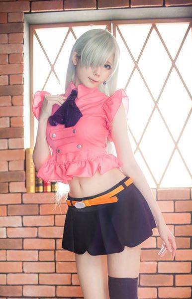 Elizabeth Chan from Seven Deadly Sins.Cosplay by  霜月shimo