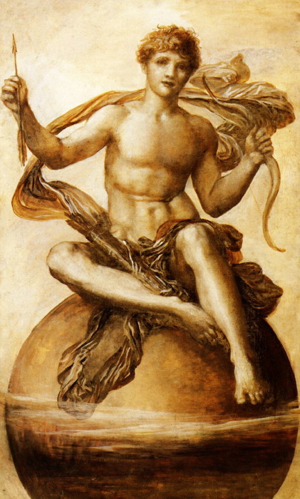 GEORGE FREDERIC WATTS Studio di Idle Child of Fancy