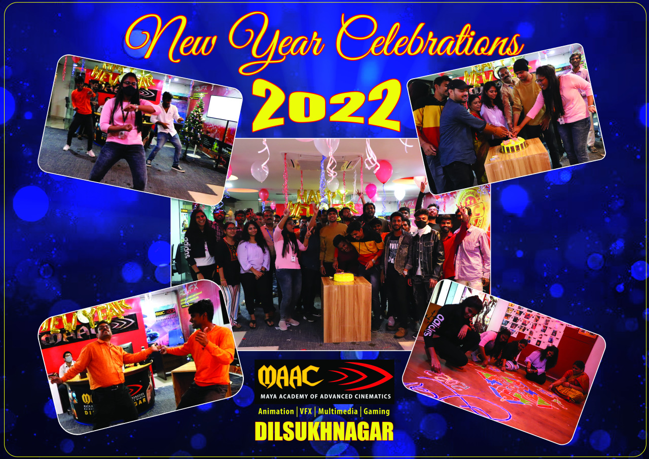 @maacdilsukhnagar Newyear 2022 Celebrations #animation#3danimation#newyear#newyearevent#maacdilsukhnagar