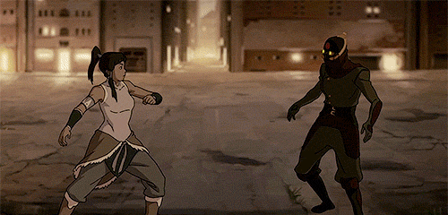 moxis: legend of korra fight scenes // book 1: air → first encounter with chi blockers