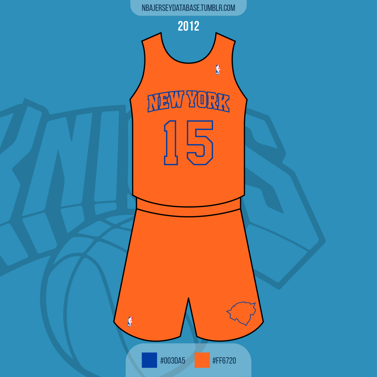 NBA Jersey Database, Los Angeles Lakers BIG Color Christmas Jersey 2012