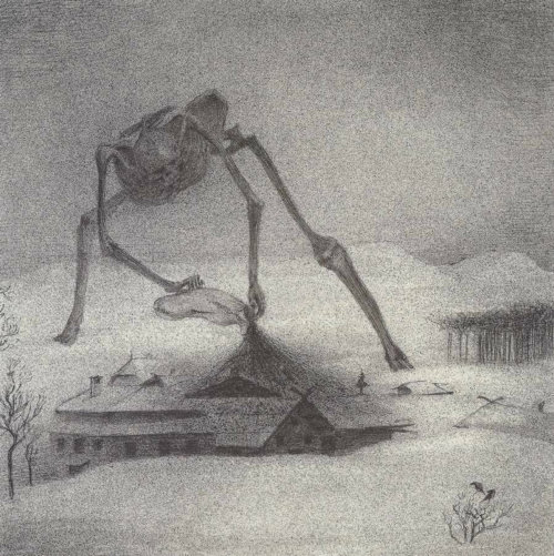 Alfred Kubin aka Alfred Leopold Isidor Kubin (Austrian, 1877-1959, b. Bohemia, Leitmeritz, Austro-Hu