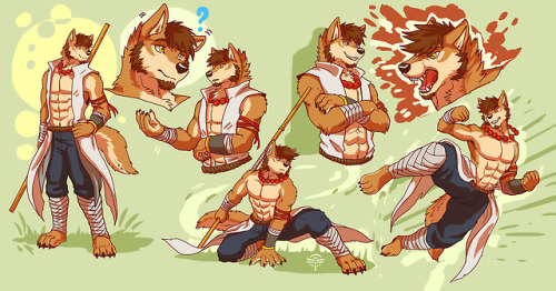 byoanshin - Shaded sketchpage commission for Zarith of his...