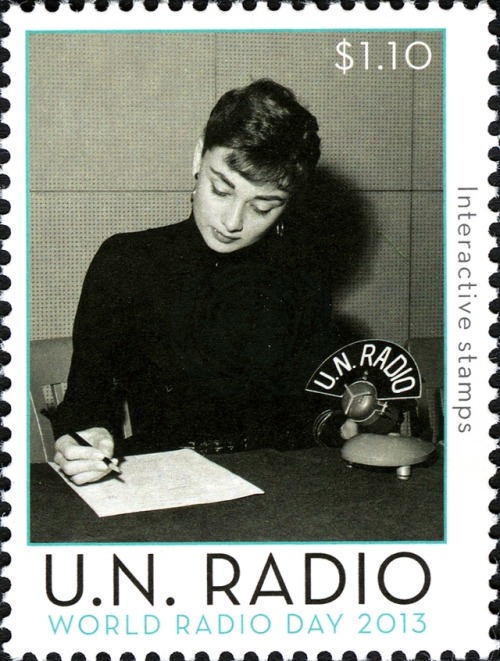 silentambassadors:Happy World Radio Day, world!Stamp details:Issued on: February 15, 2013From: Unite
