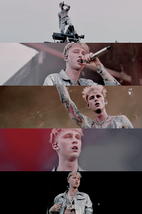 wastelcve: some of machine gun kelly’s performances 3/? + rolling loud new york 2019 photos by