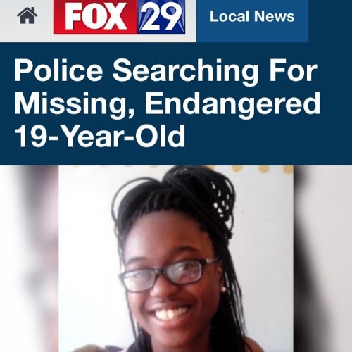 revolutionary-mindset:  PHILADELPHIA- WTXF - Philadelphia police are searching for 19-year-old Grace Dixon, who has been missing since Monday.  Grace, who is 5'7", 130lbs, with a thin build, brown eyes, brown complexion, long black braided hair,