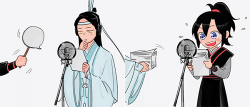 reiiciel:Mo dao zu shi + audio drama covers.